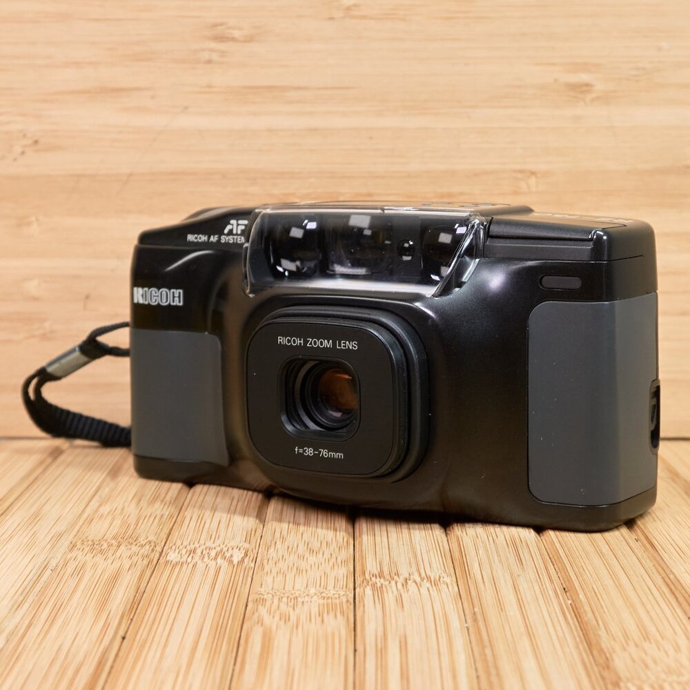 Ricoh RZ-750 Point and Shoot 35 mm Film Camera, Made in Japan